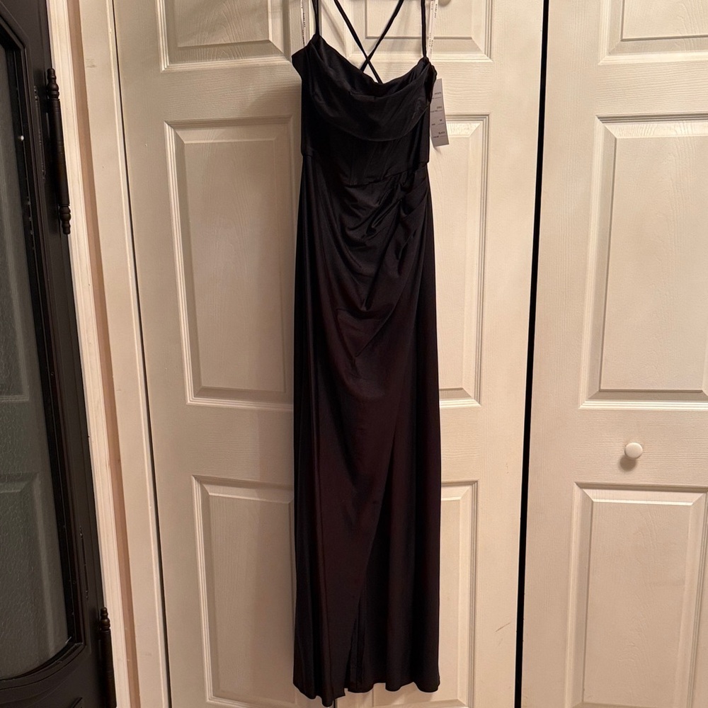 Bari Jay Black Maxi Dress
